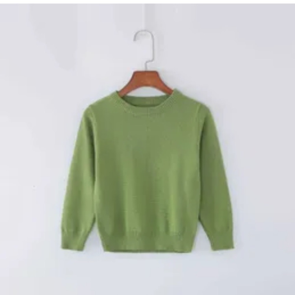 Cashmere green sweater size medium